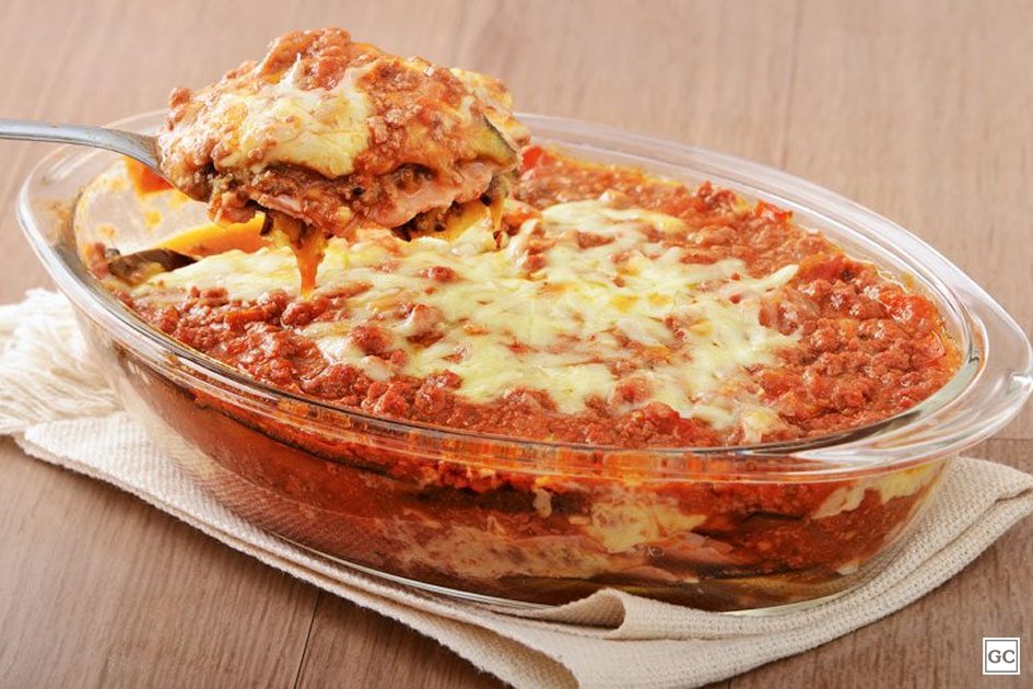 lasanha de berinjela