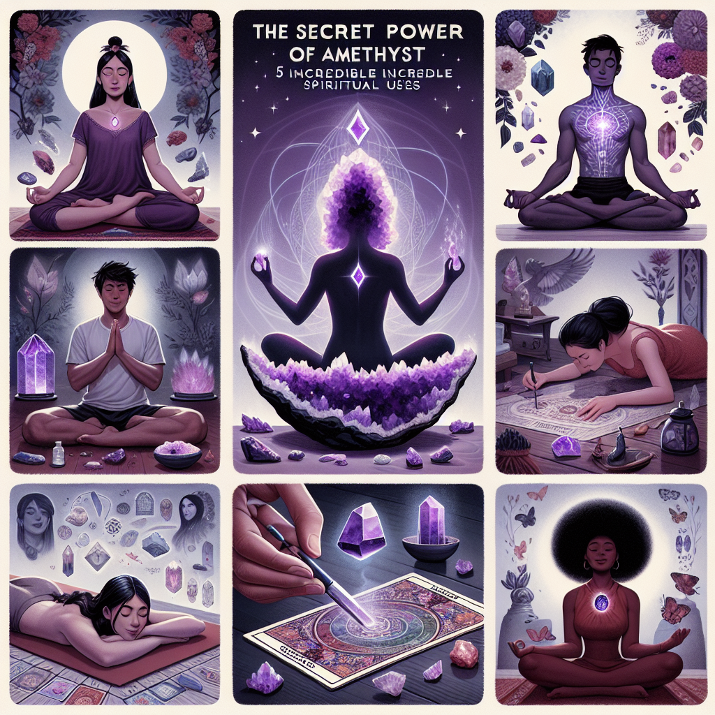 O Poder Secreto da Ametista: 5 Usos Espirituais Incríveis